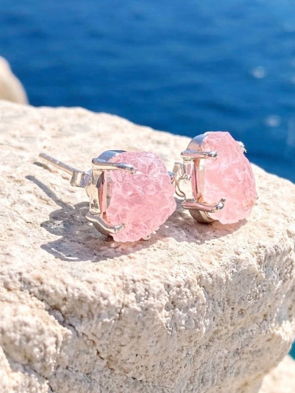 Morganite Earrings - Picture 11 of 13